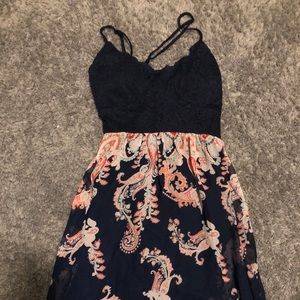 Navy dress